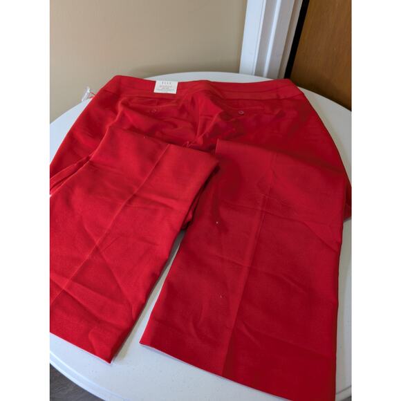 Elle Bootcut Red Pants - Picture 2 of 5